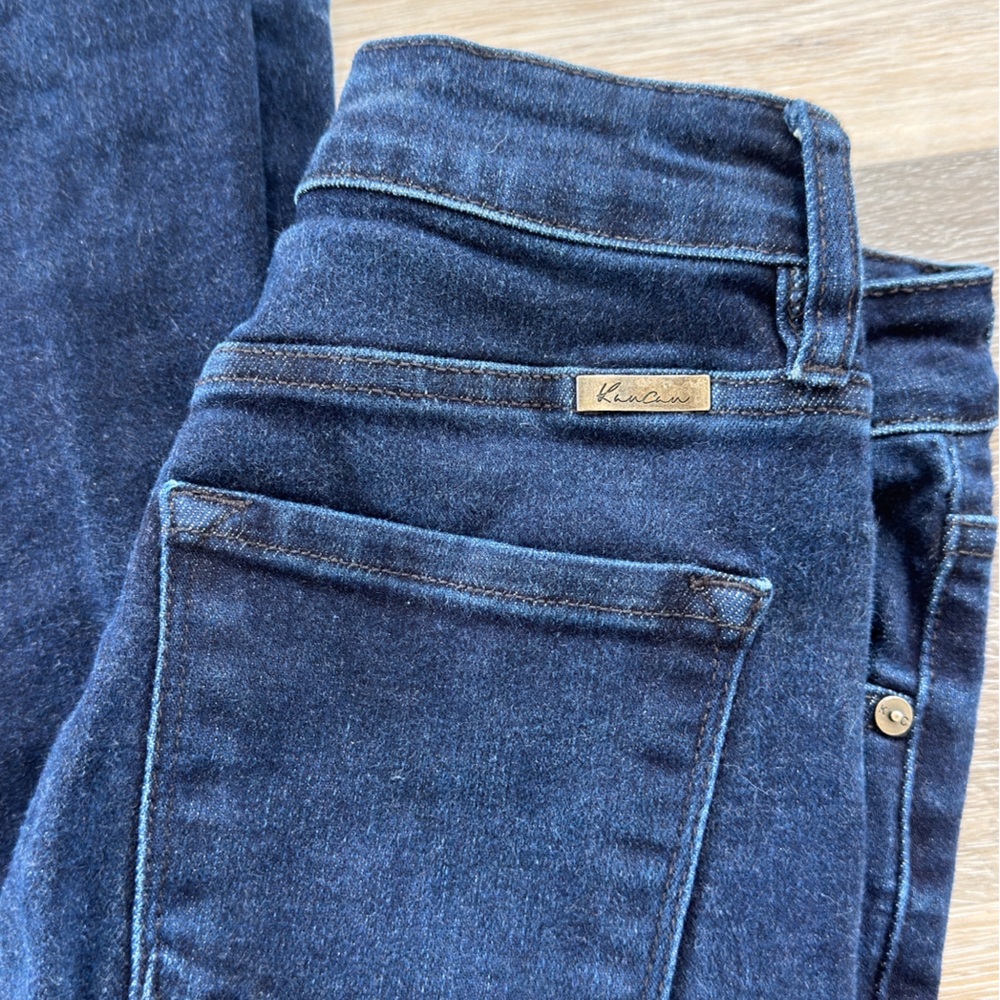 KanCan Midnight Blue Button-Fly Jeans